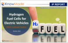 Featured image of Patent landscape report on Hydrogen fuel cells.