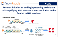 Featured image of article Recent clinical trials and high patenting activity on self-amplifying RNA announce new revolution in the field of mRNA vaccines.