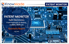 Featured image of GaN electronics patent monitor.