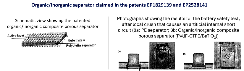 Abstract from concerned patents in the Tulip vs. Sunwoda litigation.