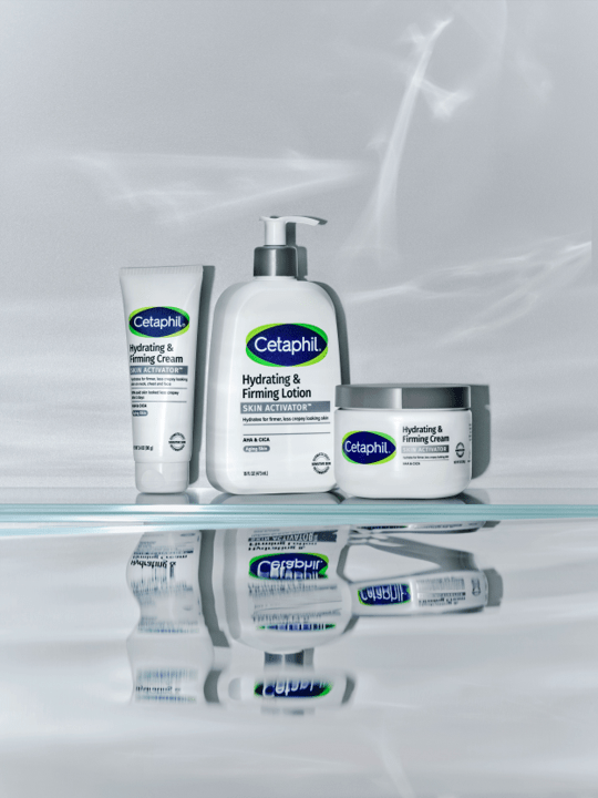 Figure 4: Hydrating and Firming skincare line from Cetaphil. From Galderma