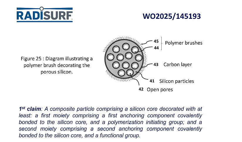 Illustration taken from a Radisurf patent.