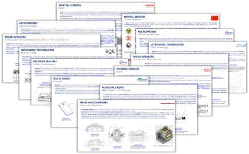 Slide example of a patent report.