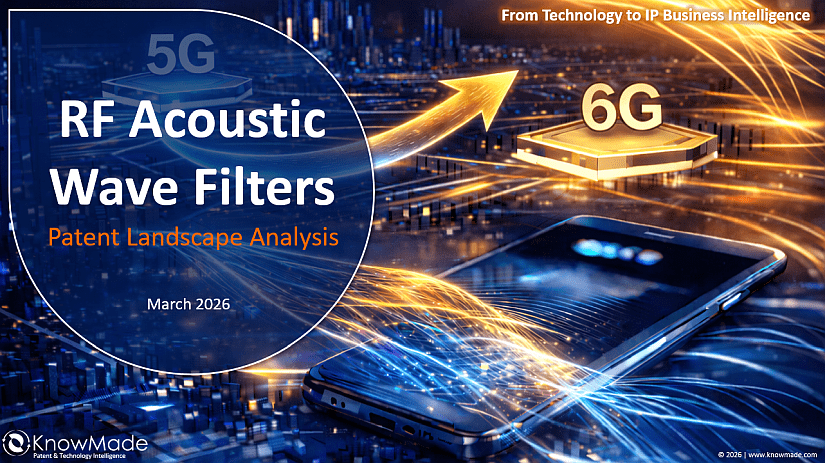 2026 update of RF Acoustic Wave Filters Patent Landscape Analysis.
